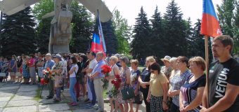 В Тельманово прошел митинг, посвященный Дню памяти и скорби