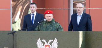 Владимир Бидёвка поздравил военнослужащих Отдельного Краматорского комендантского полка с семилетием подразделения