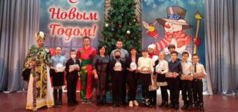 Активисты МО ОД «ДР» г.Макеевки провели новогодний утренник для ребят поселка Тельманово