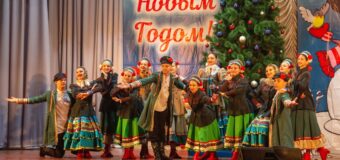 Рождественский концерт в Тельмановском районной Доме культуры