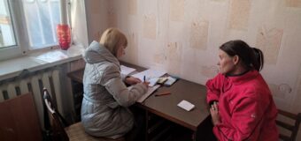 Выездной приём специалистами Тельмановского районного центра занятости в освобожденный н.п. Ровнополь