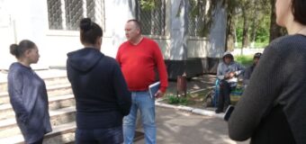 Сход граждан с жителями освобожденного села Новосёловка