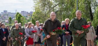 Представители власти Республики почтили память Героя ДНР Олега Мамиева