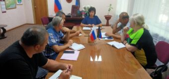 Оперативное совещание с представителями освобожденных населенных пунктов района