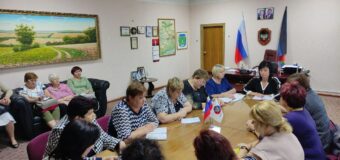 Рабочая встреча с директорами общеобразовательных учреждений освобожденных населенных пунктов района