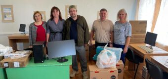 Волонтеры из Московской области привезли школьникам компьютерную технику