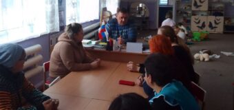 Встреча в трудовом коллективе детского сада в с.Новоселовка