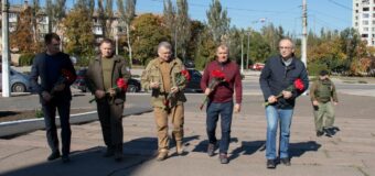 Владимир Бидёвка и Владимир Константинов с рабочим визитом посетили Мариуполь
