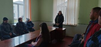 Встреча в работниками, выполняющие работы временного характера в с.Староигнатьевка