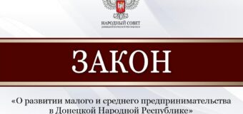 Народный Совет впервые принял закон о поддержке малого и среднего бизнеса на уровне субъекта Российской Федерации