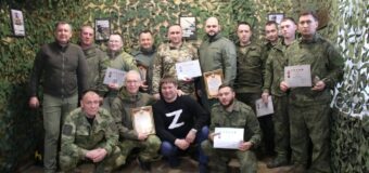 ОО «Офицеры России» в ДНР наградили военнослужащих СВО