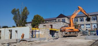 Выполнение строительных работ спортивного и актового зала Староигнатьевской школы
