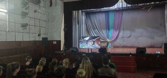 В Тельмановском районном Дому культуры провели акцию с использованием мультимедийного оборудования