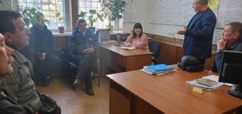 Встреча с трудовым коллективом ГУП ДНР “Комтел” в пгт Тельманово